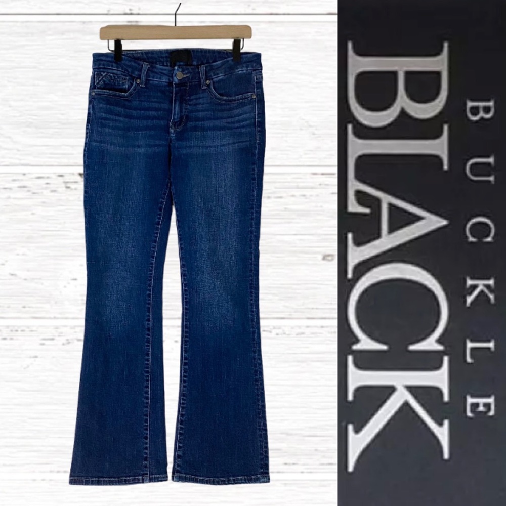 BUCKLE BLACK Women’s Size 30x32 Jeans Fit 53 Tailored Bootcut Stretch Mid Rise